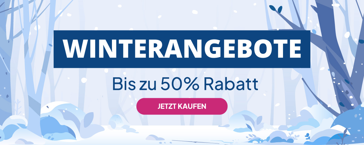 Winterangebote. Bis Zu 50% Rabatt. Jetzt Kaufen