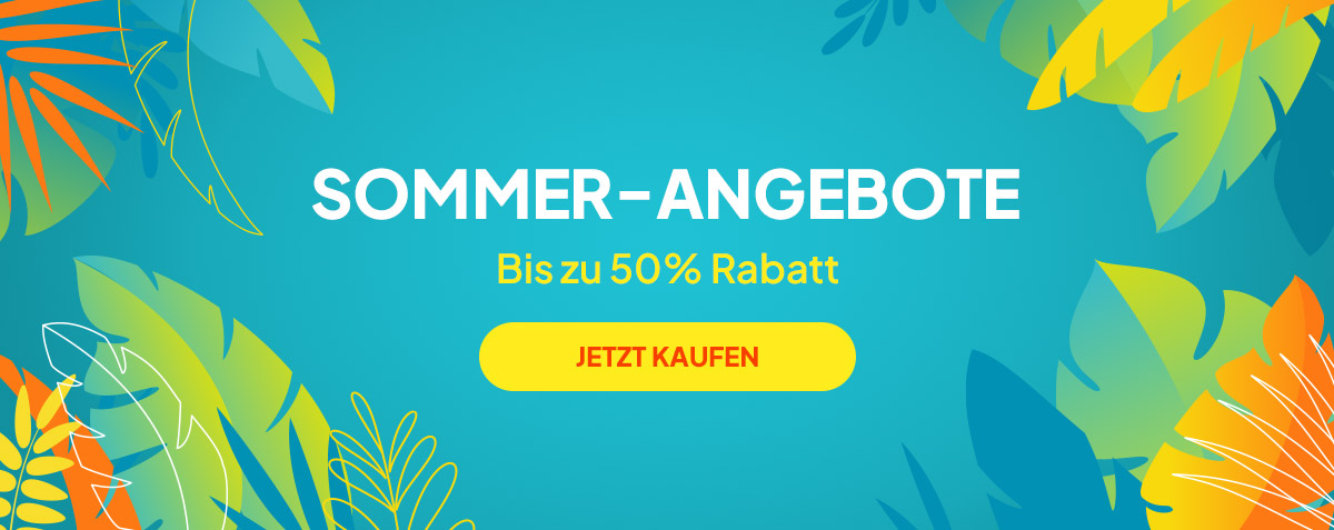 Sommer-Angebote. Bis Zu 50% Rabatt. Jetzt Kaufen