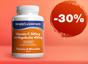 Vitamin C 500mg mit Hagebutte 400mg