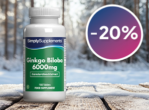 -20% Ginkgo Biloba 6000mg