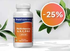 -25% Multivitamine A, B, C, D & E