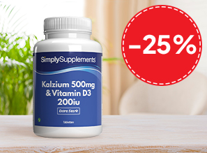 Kalzium 500mg & Vitamin D3 200iu