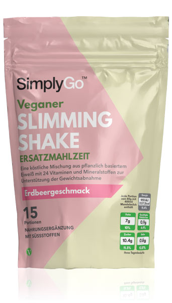 Slimming Shake für Veganer - Mahlzeitenersatz