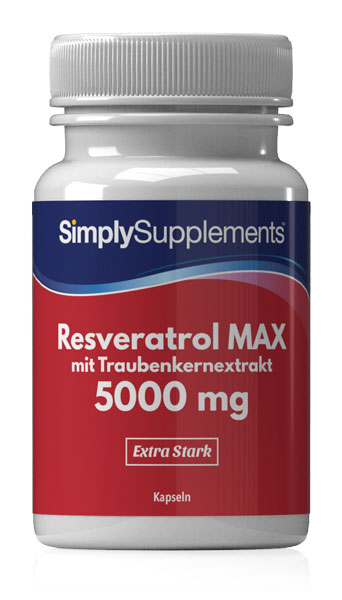 Resveratrol Max mit Traubenkernextrakt 5000mg