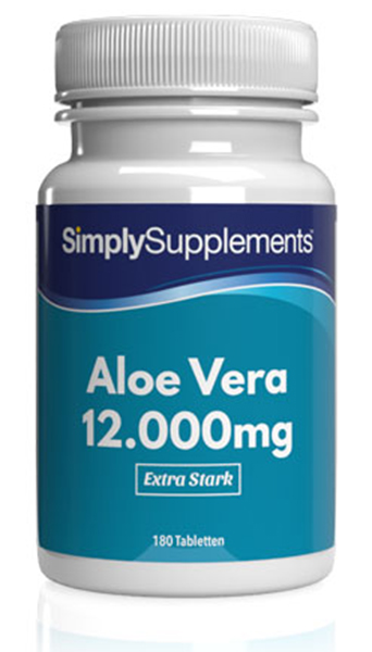 Aloe Vera Tablets 12000mg - E593