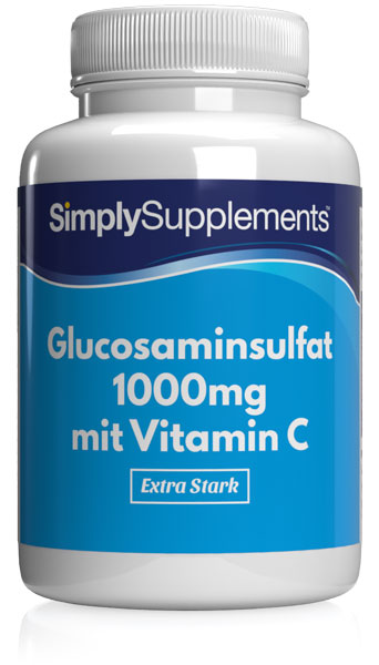 Glucosamin 1000mg mit Vitamin C - Kapseln