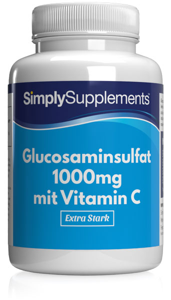 Glucosamin 1000mg mit Vitamin C - Tabletten