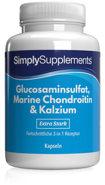 Glucosamin 700mg, Chondroitin 600mg & Kalzium 60mg