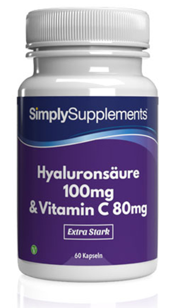 Hyaluronsäure 100mg mit Vitamin C 80mg