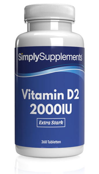 Vitamin D2 Tablets 2000iu - E595