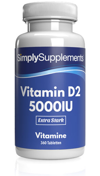 Vitamin D2 Tablets 5000iu - E596