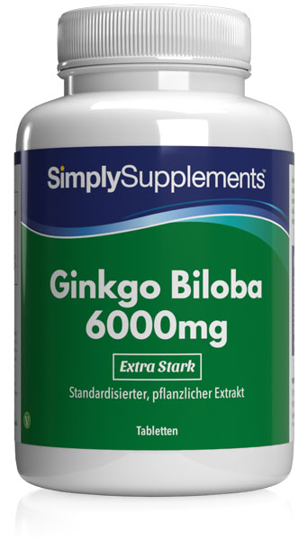 Ginkgo Biloba Tablets 6000mg - E404
