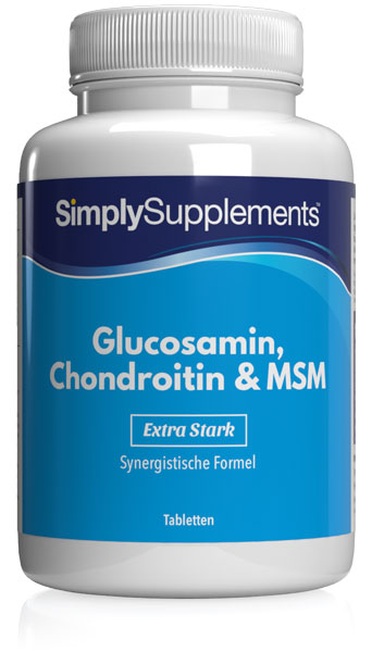 Glucosamin 500mg, Chondroitin 100mg & MSM 100mg