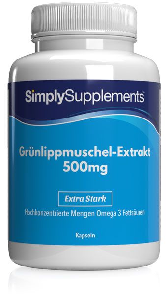 Green Lipped Mussel Extract Capsules - E457