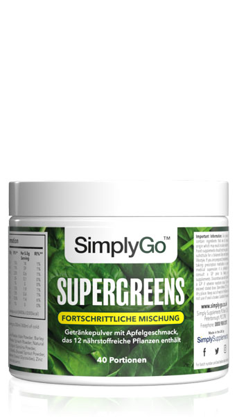 SimplyGo Supergreens - Gemüsekonzentrat