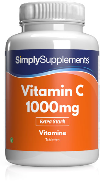 Vitamin C 1000mg mit Hagebutte & Zitrus-Bioflavonoiden